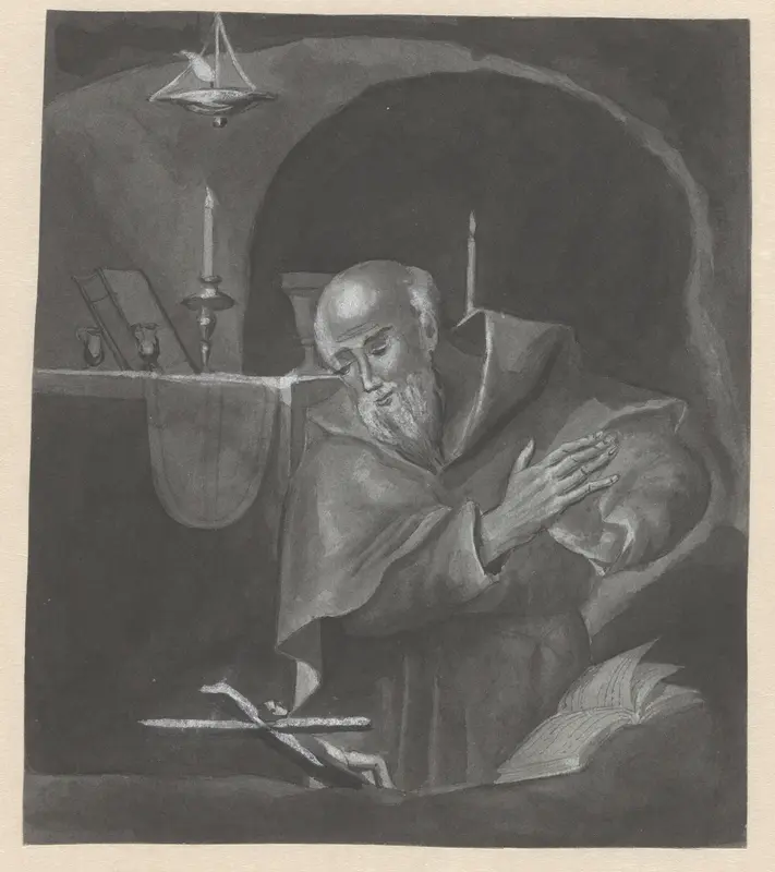 Heilige Hiëronymus Wall Art by Unknown - High-Resolution Digital Print
