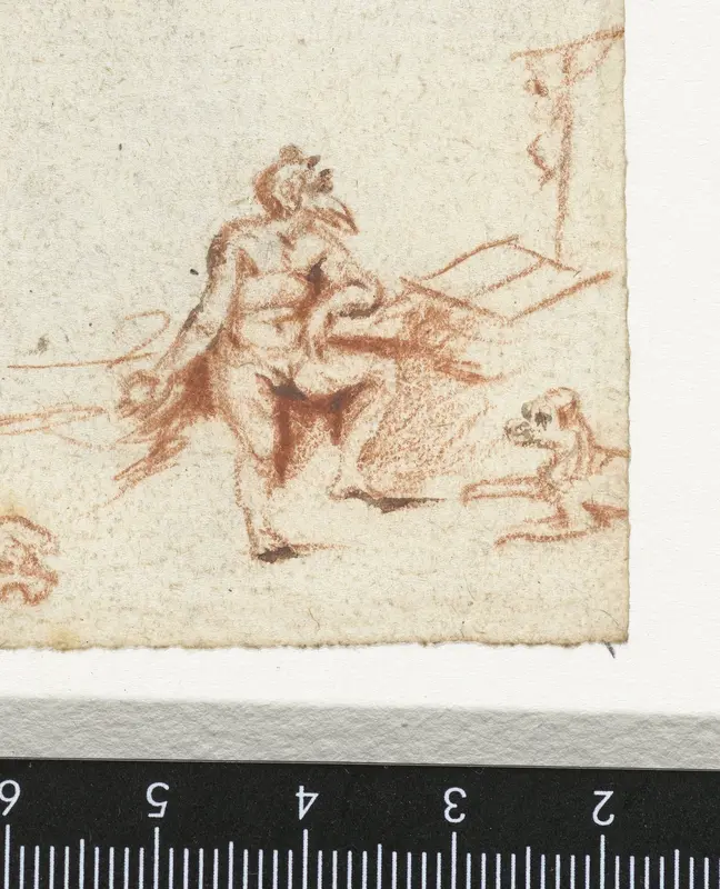 Heilige Hieronymus in de wildernis Wall Art by Moses ter Borch - High-Resolution Digital Print