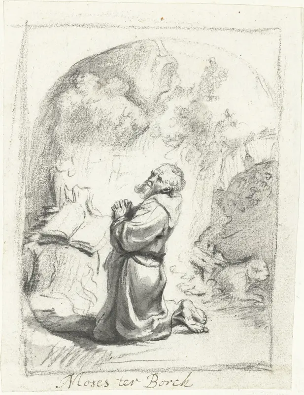 Heilige Hieronymus in gebed Wall Art by Unknown - High-Resolution Digital Print
