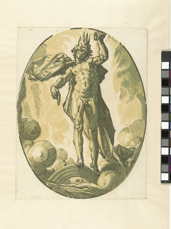 Helios (Dies) Wall Art by Hendrick Goltzius - High-Resolution Digital Print