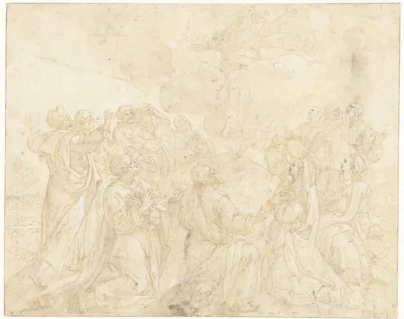 Hemelvaart van Christus Wall Art by Maerten de Vos - High-Resolution Digital Print