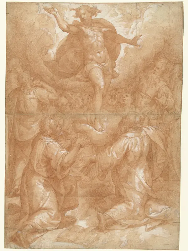 Hemelvaart van Christus Wall Art by Denys Calvaert - High-Resolution Digital Print