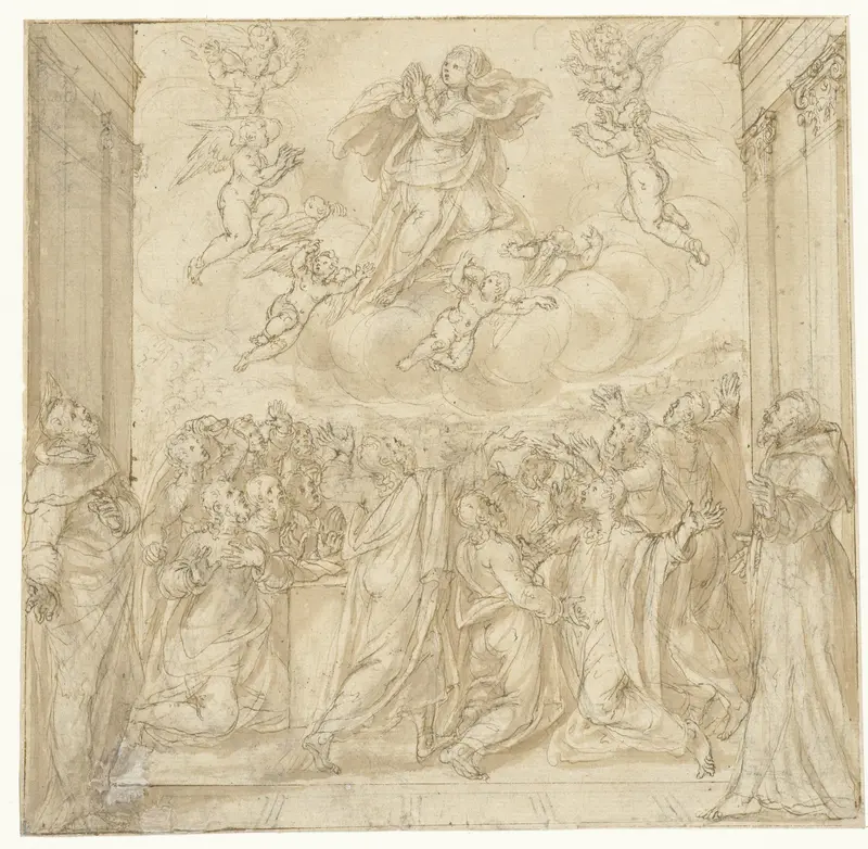Hemelvaart van Maria Wall Art by Frederik Sustris - High-Resolution Digital Print