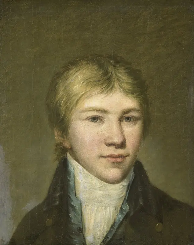 Hendrik Arend van den Brink (1783-1852). Op zeventienjarige leeftijd Wall Art by Benjamin Wolff - High-Resolution Digital Print