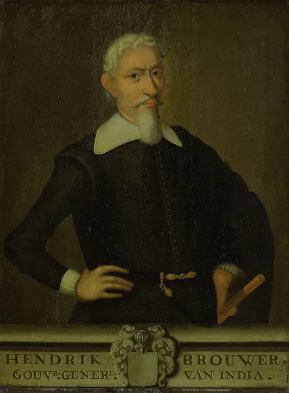 Hendrik Brouwer (1581-1643). Gouverneur-generaal (1632-36) Wall Art by anonymous - High-Resolution Digital Print
