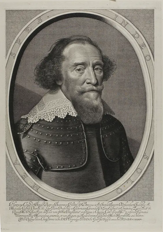 Hendrik Count van de Bergh Wall Art by Willem Jacobsz. Delff - High-Resolution Digital Print