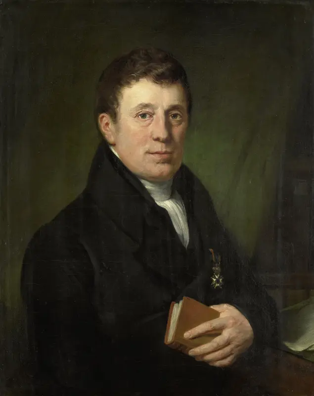 Hendrik Harmen Klijn (1773-1856). Dichter Wall Art by Jan Willem Pieneman - High-Resolution Digital Print