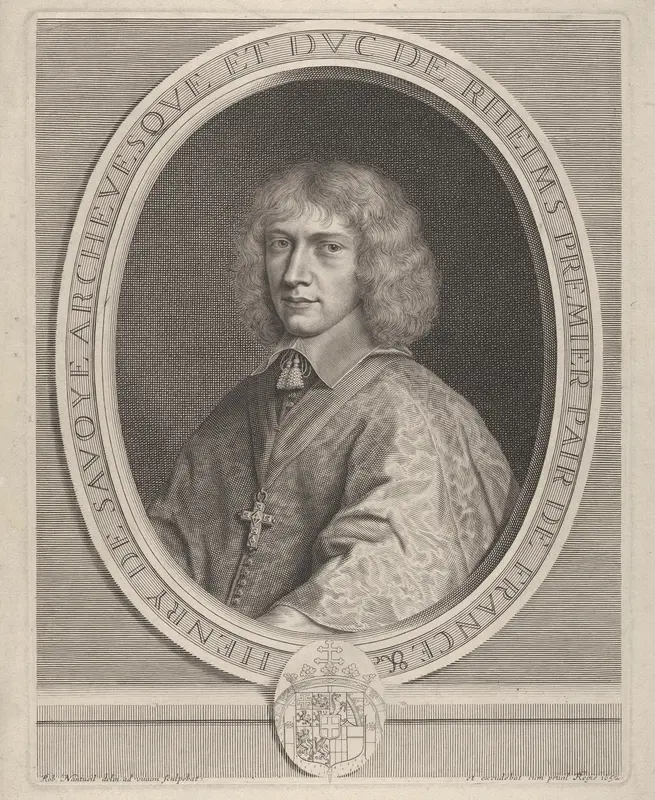 Henri II de Sevoie Wall Art by Robert Nanteuil - High-Resolution Digital Print