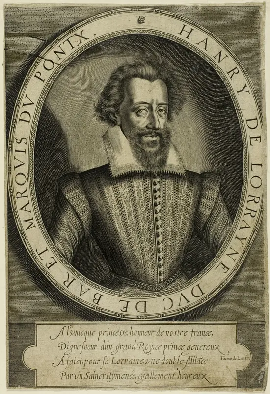 Henri II, Duc de Lorraine Wall Art by Thomas de Leeuw - High-Resolution Digital Print
