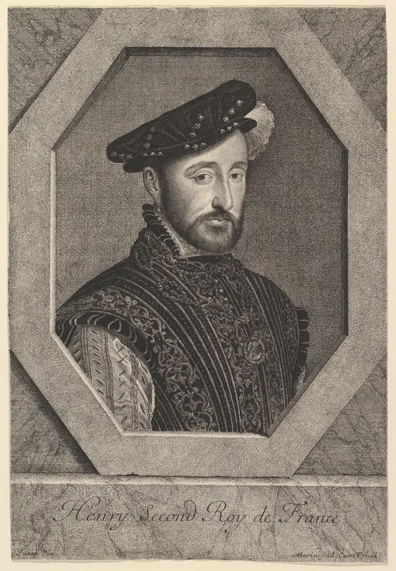 Henri II, roi de France Wall Art by Jean Morin - High-Resolution Digital Print