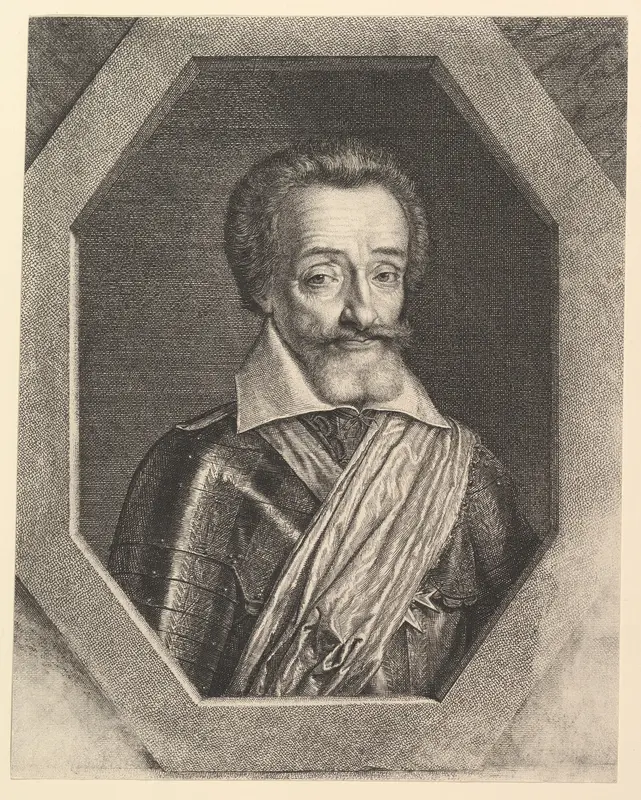 Henri IV, roi de France Wall Art by Jean Morin - High-Resolution Digital Print