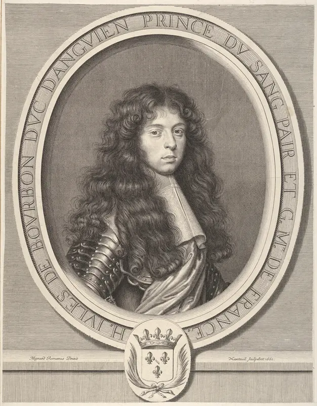 Henri-Jules de Bourdon, duc d'Enghien Wall Art by Robert Nanteuil - High-Resolution Digital Print