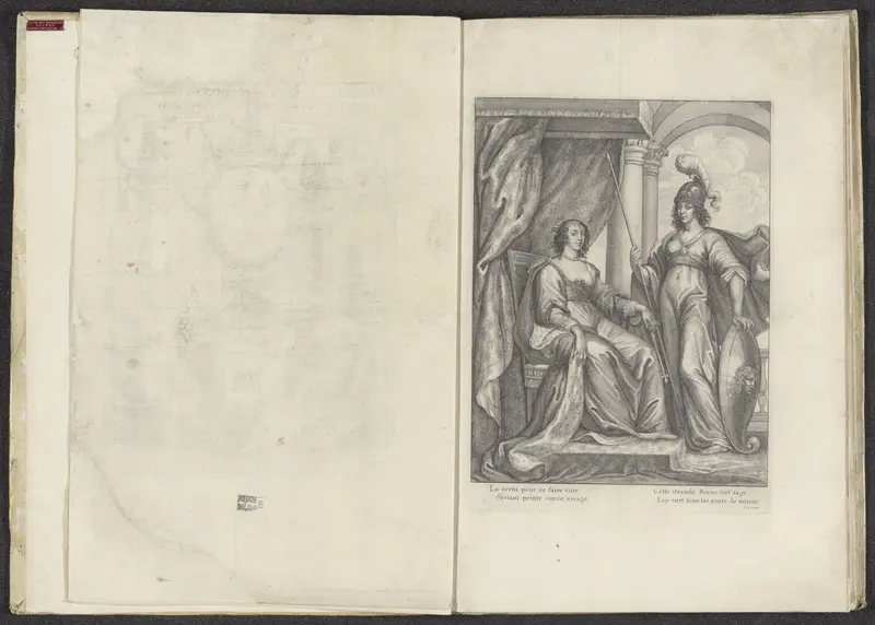Henrietta Maria en Minerva Wall Art by Octavian Pullen - High-Resolution Digital Print
