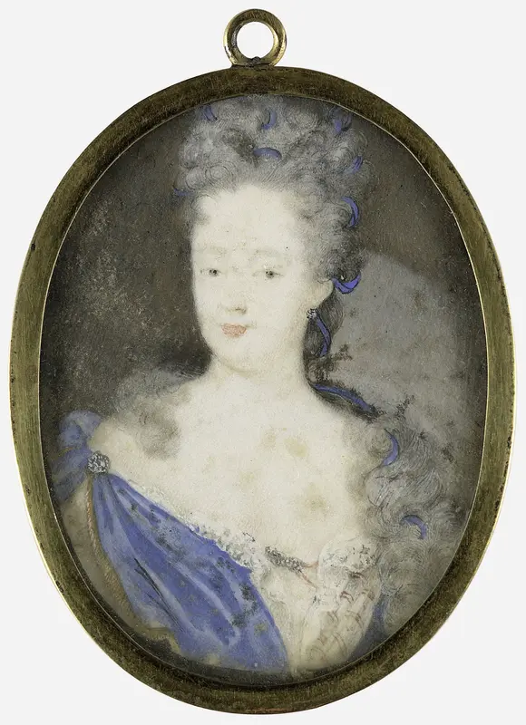 Henriette Amalia van Anhalt-Dessau (1666-1726). Echtgenote van Hendrik Casimir II, vorst van Nassau-Dietz Wall Art by Marie Duchatel - High-Resolution Digital Print