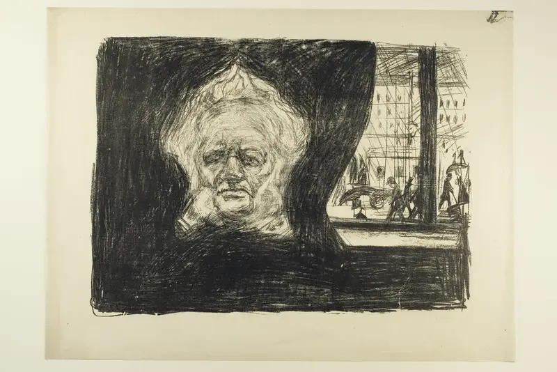 Henrik Ibsen at the Grand Café