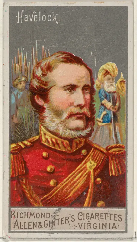 Henry Havelock, from the Great Generals series (N15) for Allen & Ginter Cigarettes Brands Wall Art by Allen & Ginter - High-Resolution Digital Print