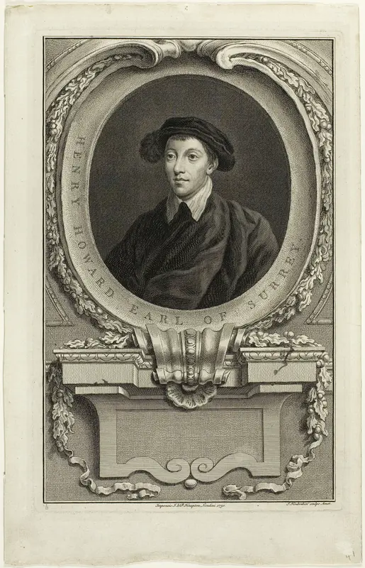 Henry Howard, Earl of Surrey Wall Art by Jacobus Houbraken - High-Resolution Digital Print