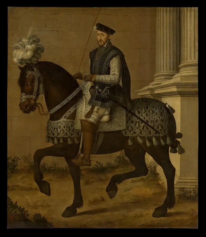 Henry II (1519–1559), King of France Wall Art by François Clouet - High-Resolution Digital Print