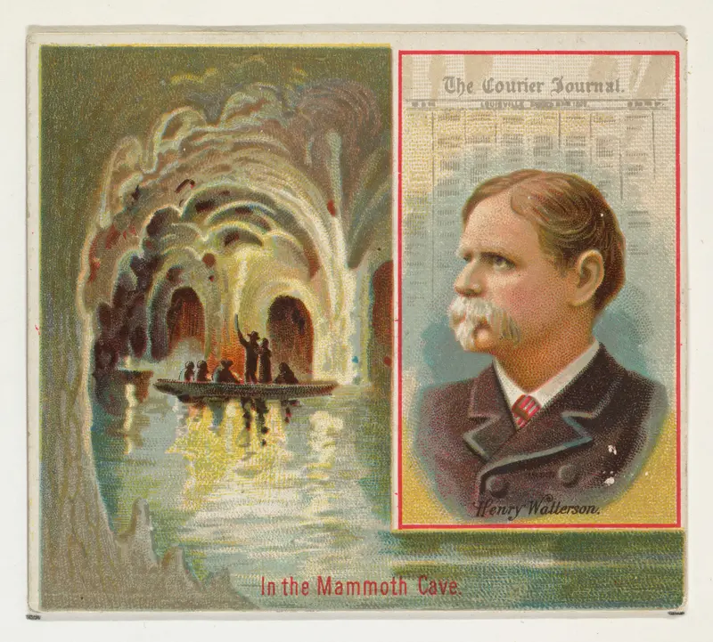 Henry Watterson, The Louisville Courier Journal, from the American Editors series (N35) for Allen & Ginter Cigarettes Wall Art by Allen & Ginter - High-Resolution Digital Print