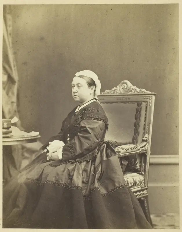 Her Majesty, Queen Victoria Wall Art by André-Adolphe-Eugène Disdéri - High-Resolution Digital Print