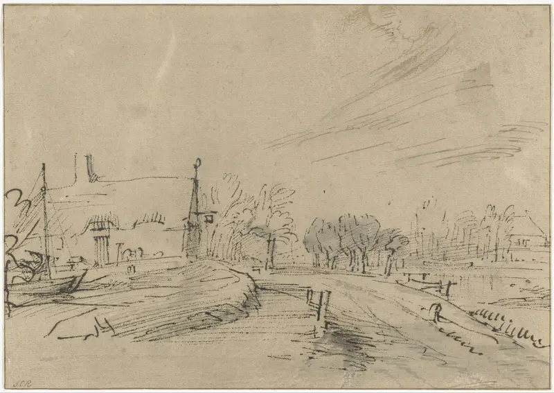 Herberg aan de Amstelveenseweg Wall Art by Rembrandt van Rijn - High-Resolution Digital Print