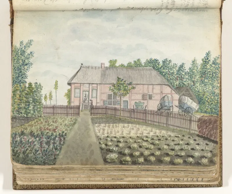 Herberg of jagershuis op de Montferberg Wall Art by Jan Brandes - High-Resolution Digital Print