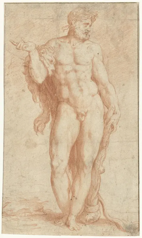 Hercules Wall Art by Monogrammist CS (tekenaar) - High-Resolution Digital Print