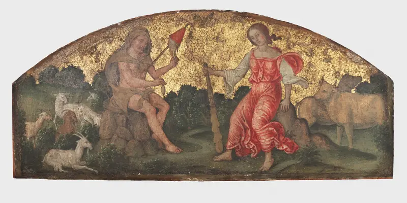 Hercules and Omphale Wall Art by Pinturicchio - High-Resolution Digital Print