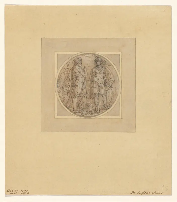 Hercules en Mars Wall Art by Pieter de Jode (I) - High-Resolution Digital Print