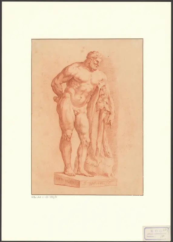 Hercules Farnese Wall Art by Unknown - High-Resolution Digital Print
