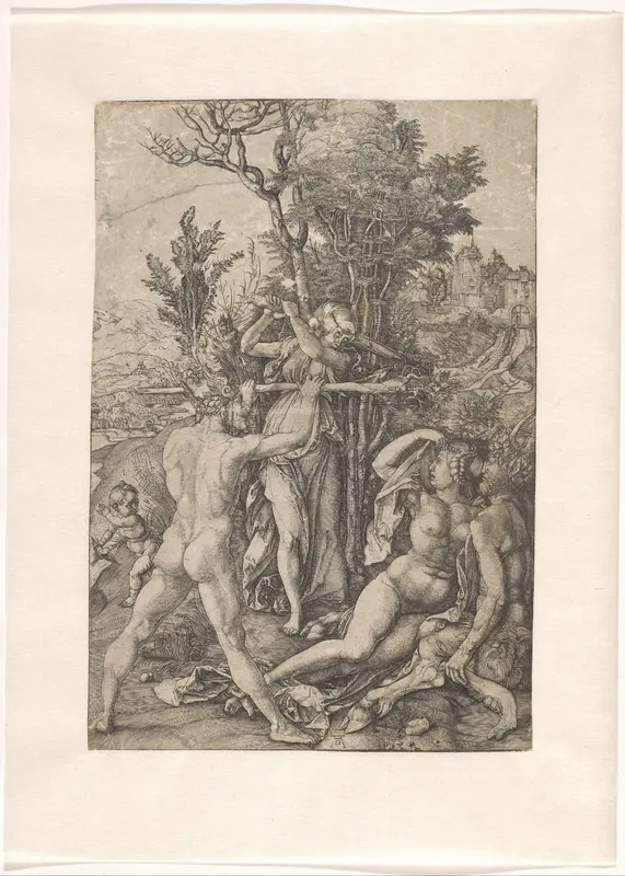 Hercules op de tweesprong Wall Art by anonymous - High-Resolution Digital Print