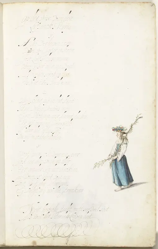 Herderin Wall Art by Gesina ter Borch - High-Resolution Digital Print