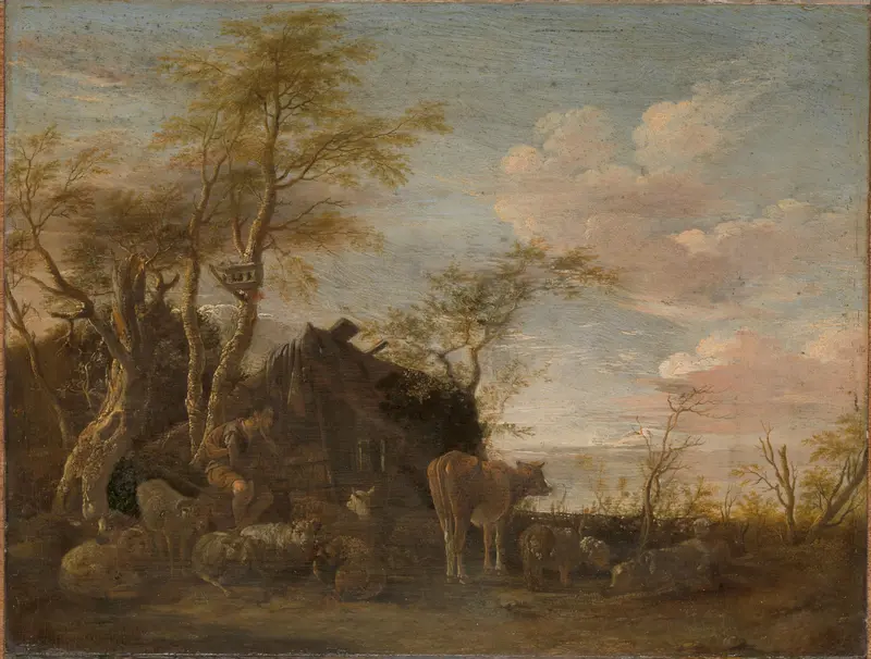 Herdershut Wall Art by Paulus Potter - High-Resolution Digital Print