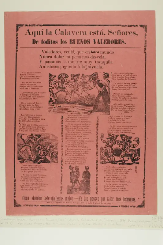 Here is the Calavera Folks, of All Good Defenders Wall Art by José Guadalupe Posada - High-Resolution Digital Print
