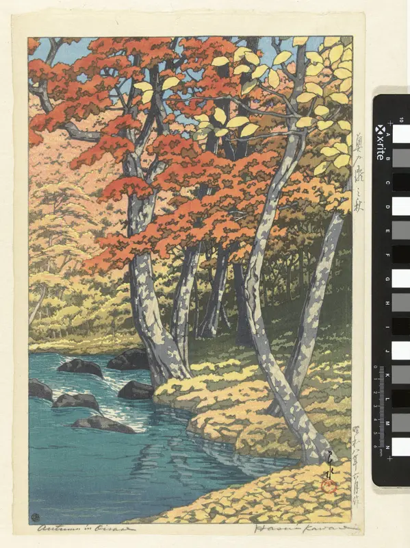 Herfst in Oirase Wall Art by Unknown - High-Resolution Digital Print