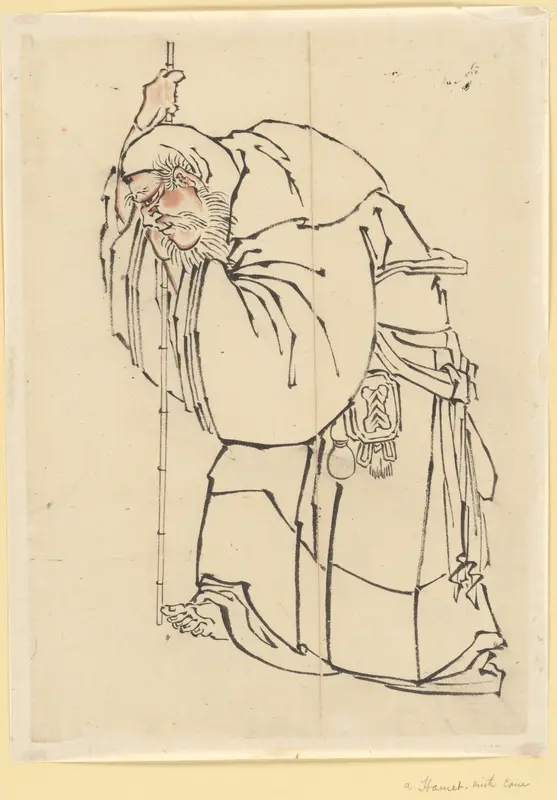 Hermit with a Staff