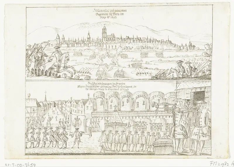 Herstel van Orange als prinsdom, 1697 Wall Art by anonymous - High-Resolution Digital Print