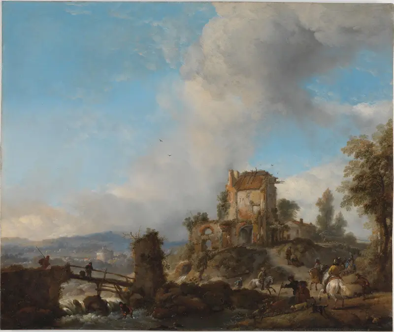 Hertenjacht Wall Art by Unknown - High-Resolution Digital Print