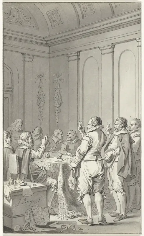 Het afzweren van Filips II door de Staten, 1581 Wall Art by Unknown - High-Resolution Digital Print