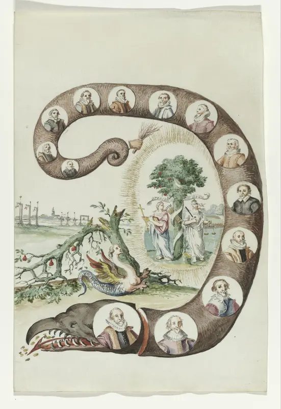 Het Arminiaans Serpent Wall Art by anonymous - High-Resolution Digital Print