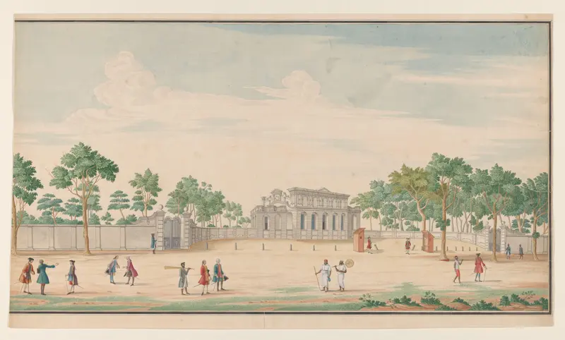 Het Buyten De Uytvlught te Colombo, Ceylon Wall Art by Unknown - High-Resolution Digital Print