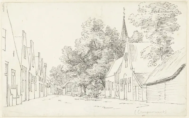 Het dorp Berkenwoude, Krimpenerwaard Wall Art by Cornelis Pronk - High-Resolution Digital Print