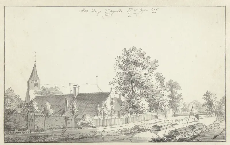 Het dorp Capelle aan de IJssel Wall Art by Jan de Beijer - High-Resolution Digital Print