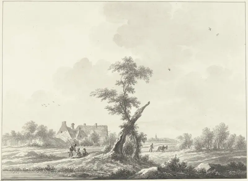 Het dorp Driebergen Wall Art by Nicolaas Wicart - High-Resolution Digital Print