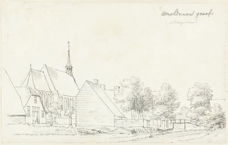 Het dorp Molenaarsgraaf Wall Art by Cornelis Pronk - High-Resolution Digital Print