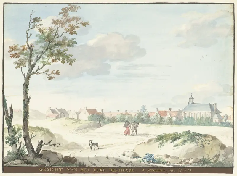 Het dorp Terheijden Wall Art by Unknown - High-Resolution Digital Print