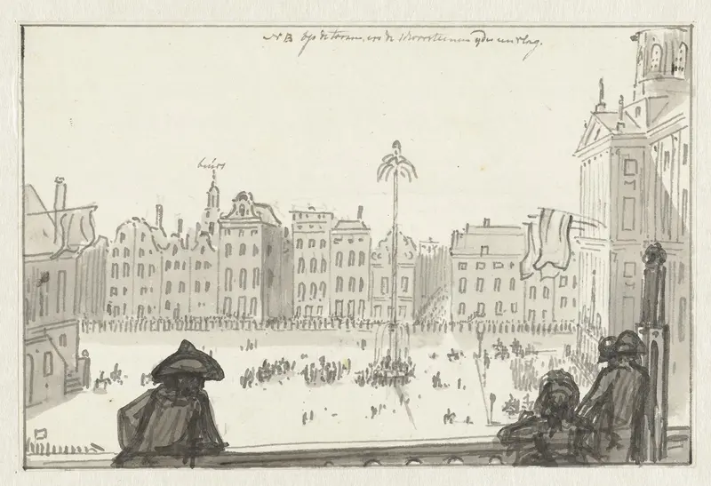 Het feest der Vestiging der Constitutie op 19 mei, 1798 Wall Art by Jurriaan Andriessen - High-Resolution Digital Print
