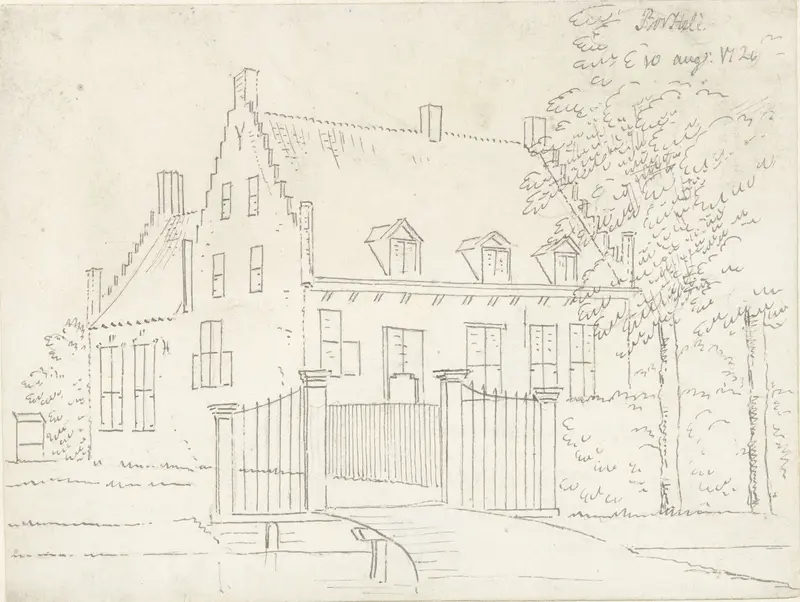 Het huis Borstelle te Oosterhout Wall Art by Cornelis Pronk - High-Resolution Digital Print