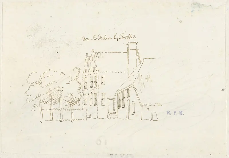 Het huis De Beukelaar bij Twello Wall Art by Unknown - High-Resolution Digital Print