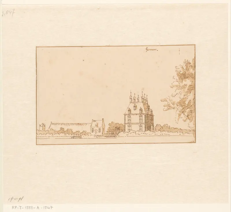 Het Huis de Gerner, bij Dalfsen Wall Art by Cornelis Pronk - High-Resolution Digital Print